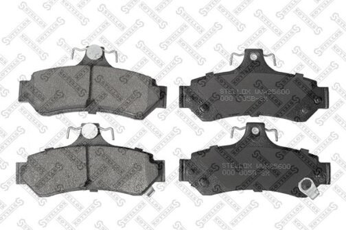 Kit de 4 plaquettes de frein arrière, frein à disque | Disc brake pads /set of 4 pcs./ | Stellox 000 005B-SX