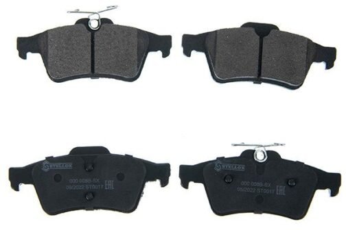 Kit de 4 plaquettes de frein arrière, frein à disque | Disc brake pads /set of 4 pcs./ | Stellox 000 008B-SX