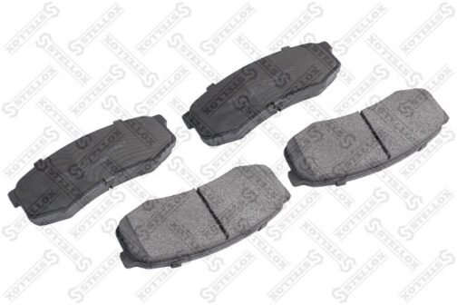 Kit de 4 plaquettes de frein arrière, frein à disque | Disc brake pads /set of 4 pcs./ | Stellox 000 010B-SX