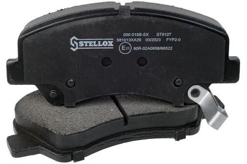 Kit de 4 plaquettes de frein avant, frein à disque | Disc brake pads /set of 4 pcs./ | Stellox 000 015B-SX