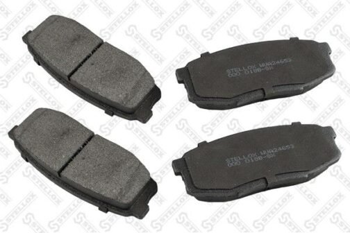 Kit de 4 plaquettes de frein arrière, frein à disque | Disc brake pads /set of 4 pcs./ | Stellox 000 018B-SX