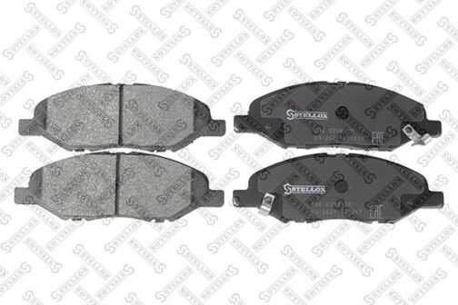 Kit de 4 plaquettes de frein avant, frein à disque | Disc brake pads /set of 4 pcs./ | Stellox 000 020B-SX