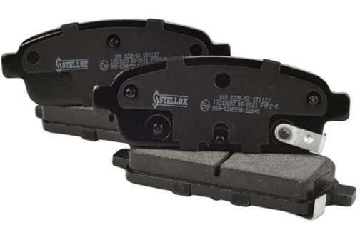 Kit de 4 plaquettes de frein arrière, frein à disque | Disc brake pads /set of 4 pcs./ | Stellox 000 022B-SX