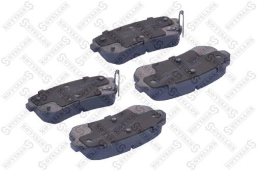 Kit de 4 plaquettes de frein arrière, frein à disque | Disc brake pads /set of 4 pcs./ | Stellox 000 054B-SX