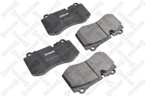 Kit de 4 plaquettes de frein avant, frein à disque | Disc brake pads /set of 4 pcs./ | Stellox 000 074B-SX