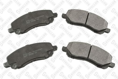 Kit de 4 plaquettes de frein avant, frein à disque | Disc brake pads /set of 4 pcs./ | Stellox 000 203B-SX