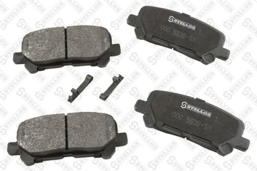 Kit de 4 plaquettes de frein arrière, frein à disque | Disc brake pads /set of 4 pcs./ | Stellox 000 533B-SX