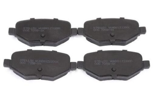 Kit de 4 plaquettes de frein arrière, frein à disque | Disc brake pads /set of 4 pcs./ | Stellox 000 705B-SX