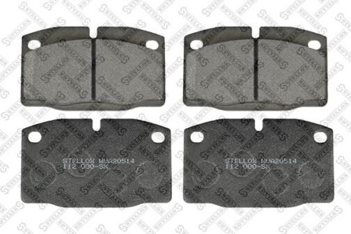 Kit de 4 plaquettes de frein avant, frein à disque | Disc brake pads /set of 4 pcs./ | Stellox 112 000-SX