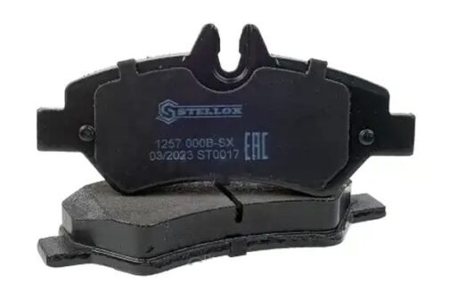 Kit de 4 plaquettes de frein arrière, frein à disque | Disc brake pads /set of 4 pcs./ | Stellox 1257 000B-SX