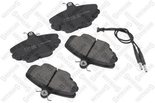 Kit de 4 plaquettes de frein avant, frein à disque | Disc brake pads /set of 4 pcs./ | Stellox 152 032-SX