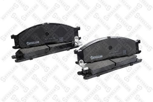 Kit de 4 plaquettes de frein avant, frein à disque | Disc brake pads /set of 4 pcs./ | Stellox 247 002B-SX