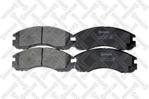 Kit de 4 plaquettes de frein avant, frein à disque | Disc brake pads /set of 4 pcs./ | Stellox 365 022B-SX