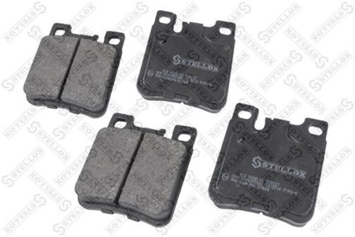 Kit de 4 plaquettes de frein arrière, frein à disque | Disc brake pads /set of 4 pcs./ | Stellox 418 000B-SX