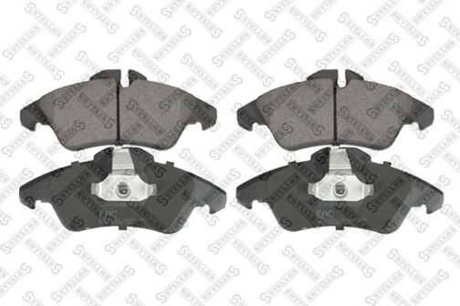 Kit de 4 plaquettes de frein arrière, frein à disque | Disc brake pads /set of 4 pcs./ | Stellox 589 000B-SX