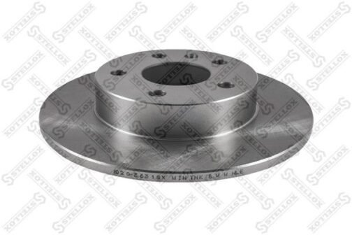 Disque de frein arrière | Brake discs | Stellox 6020-3631-SX