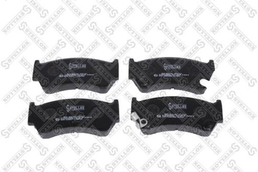 Kit de 4 plaquettes de frein avant, frein à disque | Disc brake pads /set of 4 pcs./ | Stellox 603 002-SX