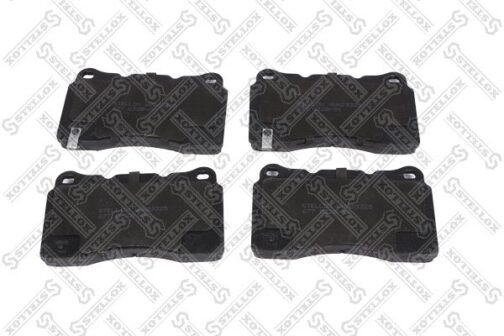 Kit de 4 plaquettes de frein avant, frein à disque | Disc brake pads /set of 4 pcs./ | Stellox 677 032B-SX