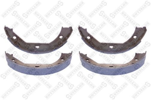 Jeu de 4 mâchoires de frein | Brake shoes /set of 4 pcs./ | Stellox 727 100-SX