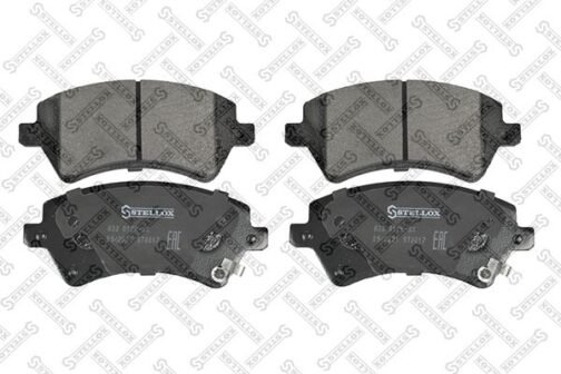 Kit de 4 plaquettes de frein avant, frein à disque | Disc brake pads /set of 4 pcs./ | Stellox 833 012B-SX