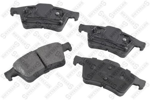 Kit de 4 plaquettes de frein arrière, frein à disque | Disc brake pads /set of 4 pcs./ | Stellox 853 000B-SX