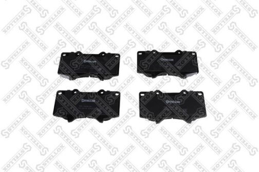 Kit de 4 plaquettes de frein avant, frein à disque | Disc brake pads /set of 4 pcs./ | Stellox 999 000B-SX